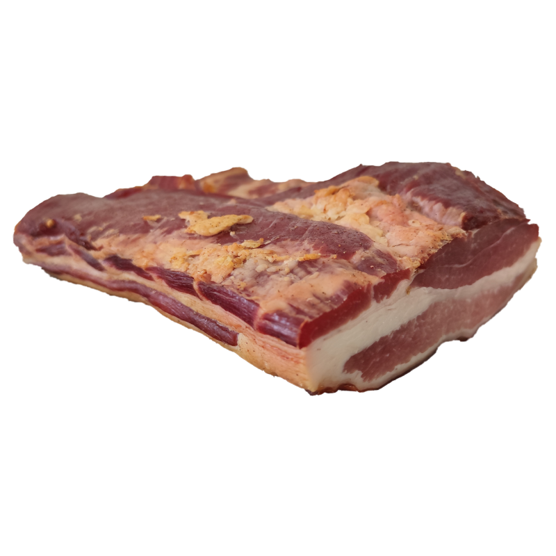 Bauchfleisch geselcht roh